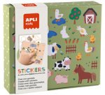 Jeu de gommettes 'Les animaux et leur habitat'