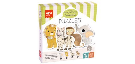 Puzzle 'My first Savane', 12 pièces