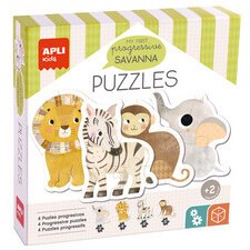 Puzzle 'My first Savane', 12 pièces