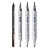 Markeerstift ciao, set 3+1 SHADE 'Light Warm Gray'