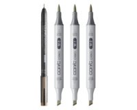 Markeerstift ciao, set 3+1 SHADE 'Light Warm Gray'