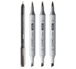 Marqueur ciao, kit 3+1 SHADE 'Dark Warm Gray'