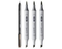 Marker ciao, set 3+1 SHADE 'Dark Warm Gray'