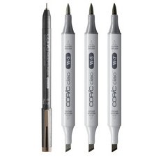Marqueur ciao, kit 3+1 SHADE 'Dark Warm Gray'