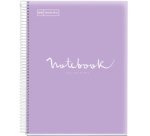 Cahier à spirale 'Notebook EMOTIONS', A4