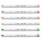 Marker acrea 'Vivid', set van 6