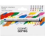 Marqueur acrea 'Vivid', set de 6