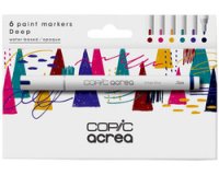 Marker acrea 'Deep', set van 6
