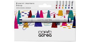 Marker acrea 'Deep', set van 6