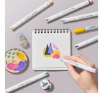 Marker acrea 'Deep', set van 6