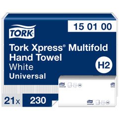 TORK Xpress Essuie-mains interfoliés, 196 x 255, pliage en Z