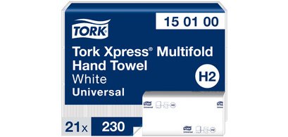 TORK Xpress Essuie-mains interfolié, 196 x 255, pliage en Z