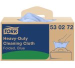 TORK Chiffon de nettoyage tout usage, 415 x 355 mm, bleu