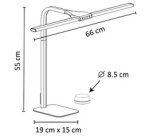 Lampe de bureau à LED STRATA BASE, pied