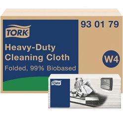 TORK Schoonmaakdoek, 415 x 355 mm, extra sterk, wit