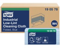 TORK Reinigingsdoek industrieel, 390 x 324 mm, blauw