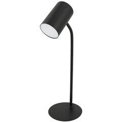 Lampe de bureau à LED KATZ, pince, noir