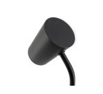 Bureaulamp met LED KATZ, klem, zwart