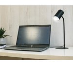 Bureaulamp met LED KATZ, klem, zwart