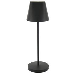 Lampe de bureau à LED et batterie AVA, pied, noir