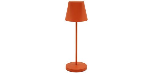 LED desk lamp with battery AVA, stand, orange