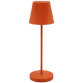 Lampe de bureau à LED et batterie AVA, pied, orange