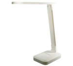 Lampe de bureau à LED et batterie KAPA, pied, blanc