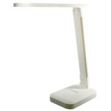 Lampe de bureau à LED et batterie KAPA, pied, blanc