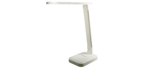 Lampe de bureau à LED et batterie KAPA, pied, blanc