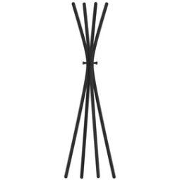 Portemanteau TOTEM, hauteur: 1.750 mm, noir