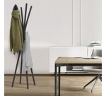 Portemanteau TOTEM, hauteur: 1.750 mm, noir