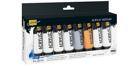 Acrylique SOLO Goya Medium, 20 ml, set de 8