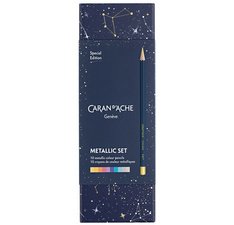 Crayons de couleur COSMIC BLUE, 10 pièces