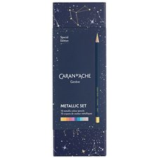 Crayons de couleur COSMIC BLUE, 10 pièces