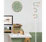 Portemanteau STUDIO, hauteur: 1.750 mm, blanc/hêtre