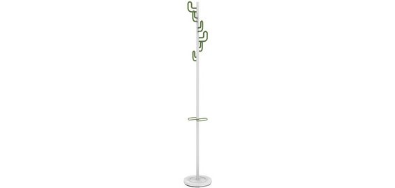 CALIFORNIA Coat Rack, (H) 1,750 mm, white/green