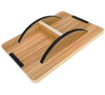 Repose-pieds à bascule BALANCY, noir/bois