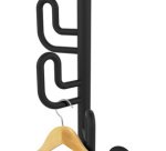 Kapstok CALIFORNIA, hoogte: 1.750 mm, zwart