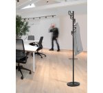 Kapstok CALIFORNIA, hoogte: 1.750 mm, zwart