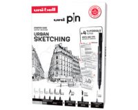 Coffret d'initiation uni pin URBAN SKETCHING