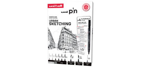 Starterkit Uni Pin Urban Sketching