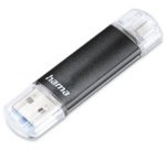 Clé USB 3.0 'Laeta Twin', 64 GB, noir