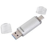 Clé USB 3.0/3.1 'C-Laeta', 256 GB, argent