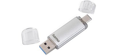Clé USB 3.0/3.1 'C-Laeta', 16 GB, argent