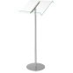 Pupitre, transparent/argent