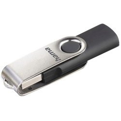 Clé USB 2.0 'Rotate', 64 GB, noir/argent