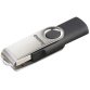 Clé USB 2.0 'Rotate', 64 GB, noir/argent