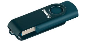 Clé USB 3.0 'Rotate', 256 GB, bleu pétrole