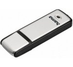 Clé USB 2.0 'Fancy', 128 GB, noir/argent