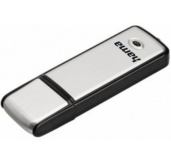 Clé USB 2.0 'Fancy', 16 GB, noir/argent